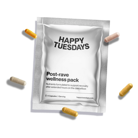 HappyTuesdays Rave Wellness Packs