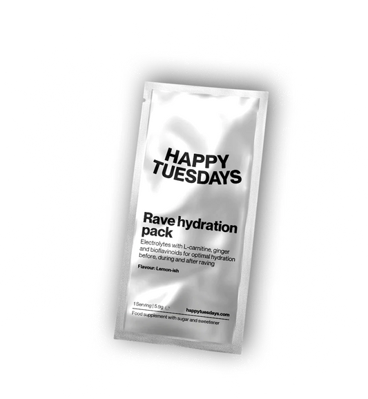 HappyTuesdays Rave Hydration Packs