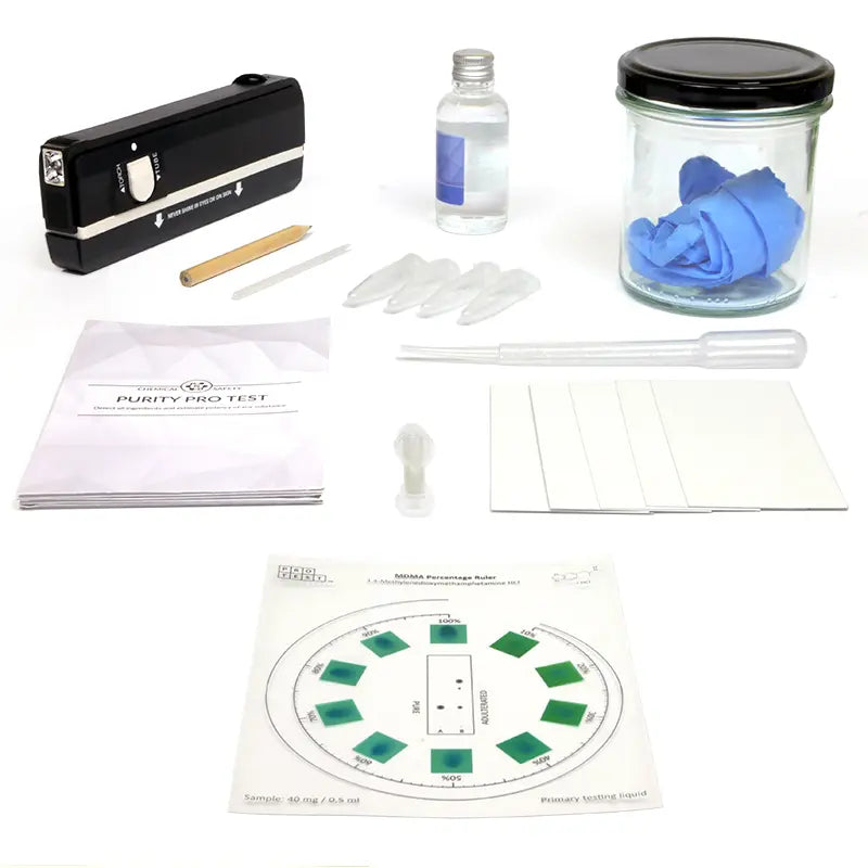 MDMA Purity (TLC) Multi-Use Test Kit